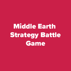 Middle Earth Strategy Battle Game