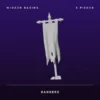 Album cover: a white torn banner on a stand against a starry purple background, titled 'Wicked Basing' with '5 Pieces Banners' text above.